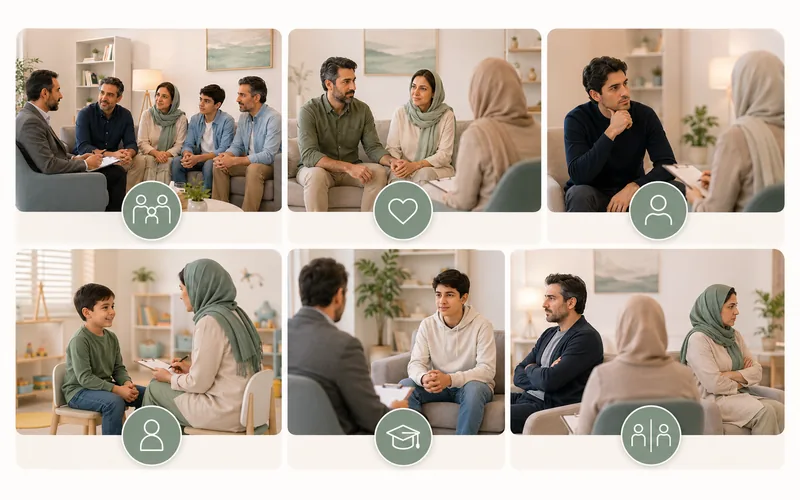 خانواده درمانی چیست؟ راهنمای جامع خانواده‌درمانی خانواده درمانی