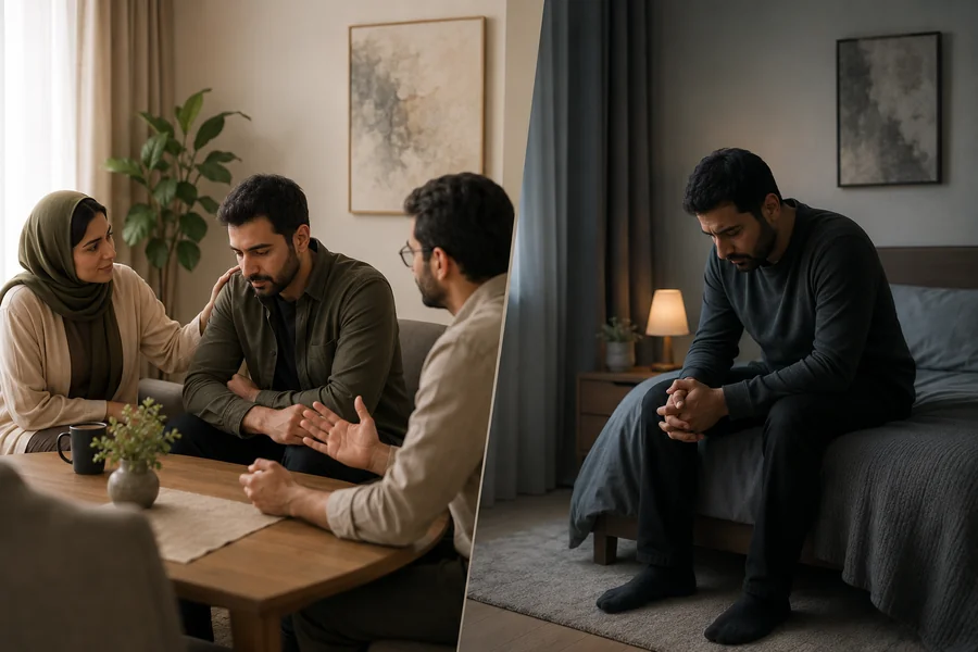 تفاوت غمگینی طبیعی با افسردگی و ادامه‌دار شدن علائم