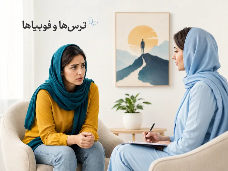 مشاوره فردی چیست؟ راهنمای کامل حل مشکلات روانی، خودشناسی و بهبود کیفیت زندگی مشاوره فردی جلسه مشاوره فردی برای درمان ترسها و فوبیاها در کلینیک روانشناسی جان زیبا