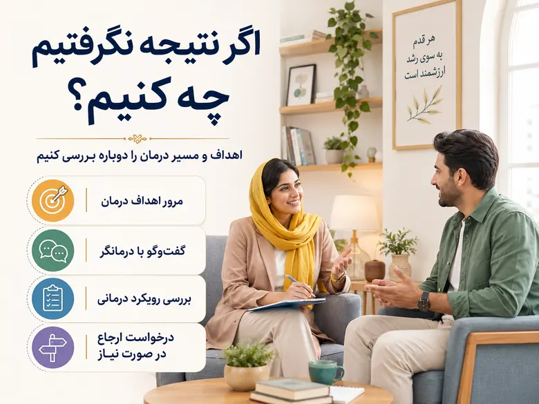 اگر مشاوره فردی نتیجه نداد چه کنیم؟ بررسی راهکارهای بعدی در صورت نتیجه نگرفتن از مشاوره فردی